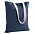 Холщовая сумка на плечо Juhu, синяя с логотипом в Санкт-Петербурге заказать по выгодной цене в кибермаркете AvroraStore