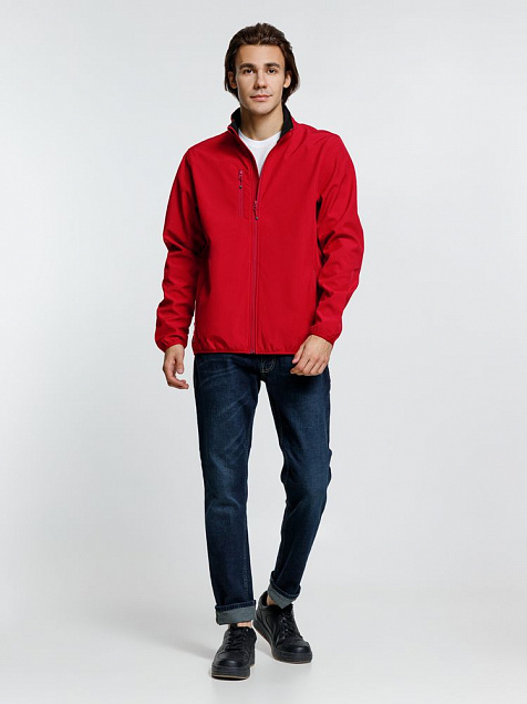 Куртка мужская Radian Men, красная с логотипом в Санкт-Петербурге заказать по выгодной цене в кибермаркете AvroraStore