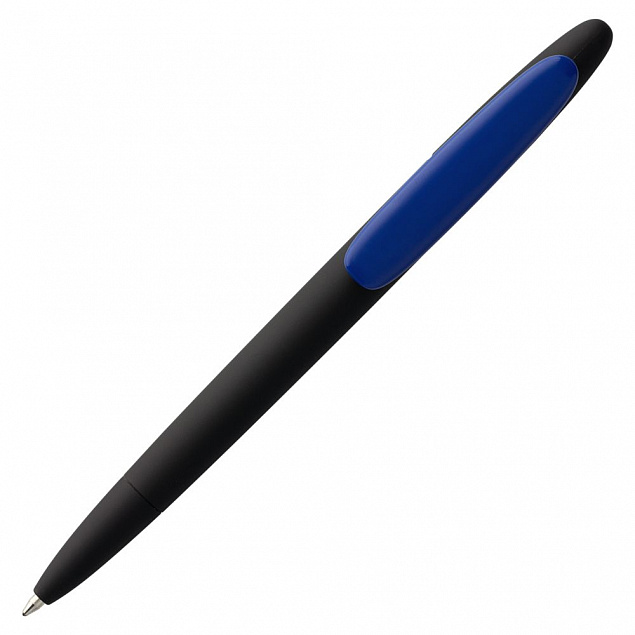Ручка шариковая Prodir DS5 TRR-P Soft Touch, черная с логотипом в Санкт-Петербурге заказать по выгодной цене в кибермаркете AvroraStore