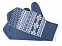Варежки «Скандик», синие (индиго) с логотипом в Санкт-Петербурге заказать по выгодной цене в кибермаркете AvroraStore