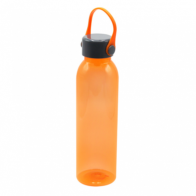 Пластиковая бутылка Chikka, оранжевый с логотипом в Санкт-Петербурге заказать по выгодной цене в кибермаркете AvroraStore