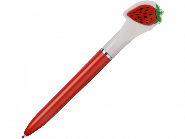Ручка шариковая « Клубника» с логотипом в Санкт-Петербурге заказать по выгодной цене в кибермаркете AvroraStore