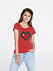 Футболка женская Pixel Heart, красная с логотипом в Санкт-Петербурге заказать по выгодной цене в кибермаркете AvroraStore