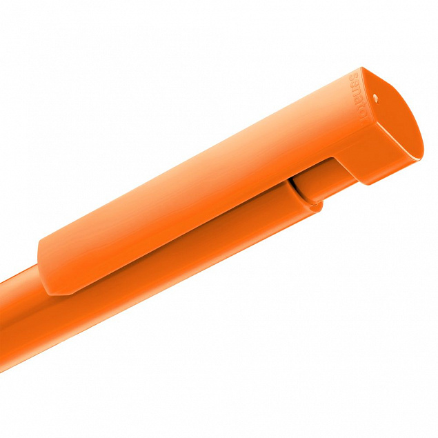 Ручка шариковая Liberty Polished, оранжевая с логотипом в Санкт-Петербурге заказать по выгодной цене в кибермаркете AvroraStore