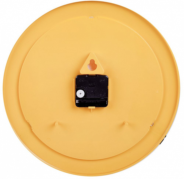 Часы настенные «Не лучшее время», желтые с логотипом в Санкт-Петербурге заказать по выгодной цене в кибермаркете AvroraStore