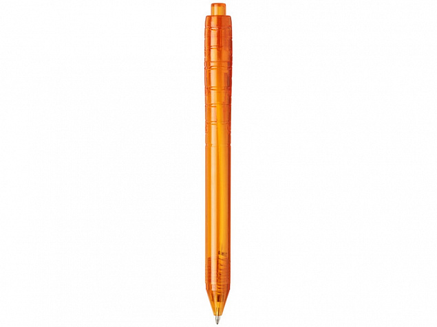 Ручка шариковая Vancouver, оранжевый прозрачный с логотипом в Санкт-Петербурге заказать по выгодной цене в кибермаркете AvroraStore