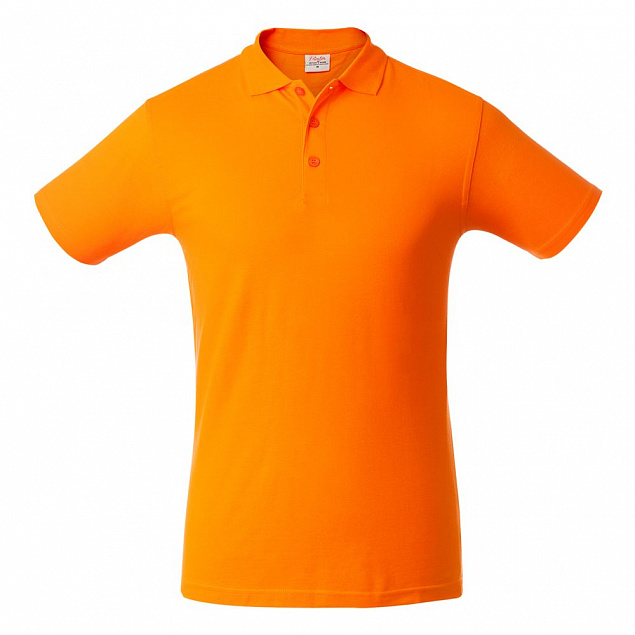 Рубашка поло мужская SURF, оранжевая с логотипом в Санкт-Петербурге заказать по выгодной цене в кибермаркете AvroraStore