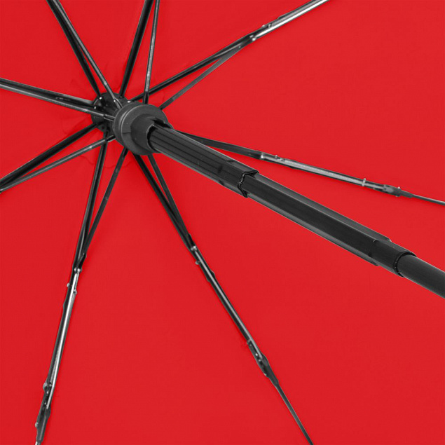 Зонт складной Carbonsteel Magic, красный с логотипом в Санкт-Петербурге заказать по выгодной цене в кибермаркете AvroraStore