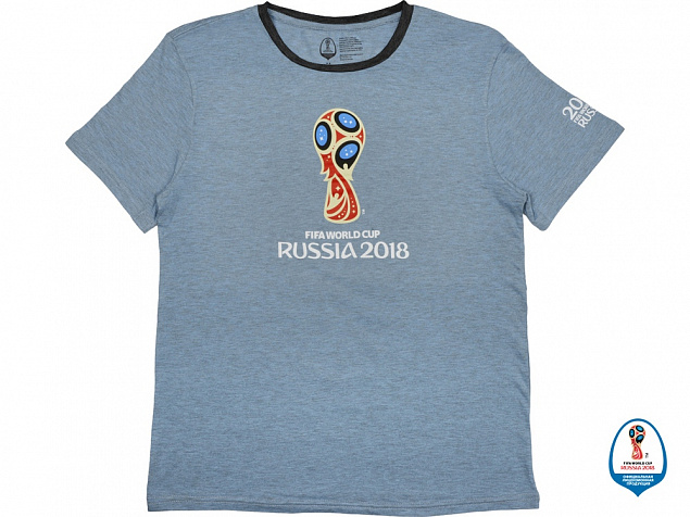 Футболка 2018 FIFA World Cup Russia™ мужская с логотипом в Санкт-Петербурге заказать по выгодной цене в кибермаркете AvroraStore