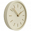 Часы настенные Bronco Jessie, светло-бежевые с логотипом в Санкт-Петербурге заказать по выгодной цене в кибермаркете AvroraStore