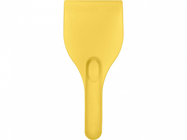 Скребок для льда Chilly 2.0 из переработанного ПЭТ, желтый с логотипом в Санкт-Петербурге заказать по выгодной цене в кибермаркете AvroraStore