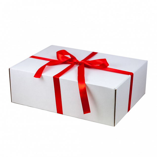 Подарочная лента для универсальной подарочной коробки 350*255*113 мм, красная, 20 мм с логотипом в Санкт-Петербурге заказать по выгодной цене в кибермаркете AvroraStore