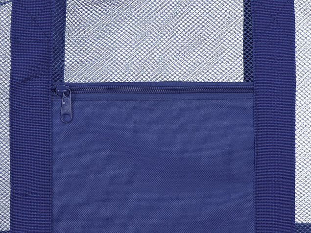 Пляжная сумка «Coolmesh» с изотермическим отделением с логотипом в Санкт-Петербурге заказать по выгодной цене в кибермаркете AvroraStore