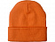 Шапка Dunant, двуслойная, оранжевый с логотипом в Санкт-Петербурге заказать по выгодной цене в кибермаркете AvroraStore