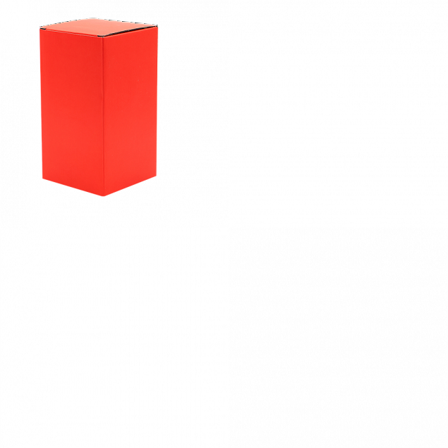 Коробка глянцевая для термокружки Surprise, красная с логотипом в Санкт-Петербурге заказать по выгодной цене в кибермаркете AvroraStore