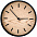 Часы настенные Kiko, дуб с логотипом в Санкт-Петербурге заказать по выгодной цене в кибермаркете AvroraStore