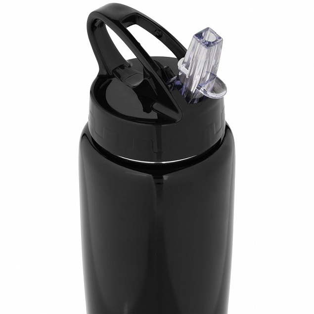 Спортивная бутылка Moist, черная с логотипом в Санкт-Петербурге заказать по выгодной цене в кибермаркете AvroraStore