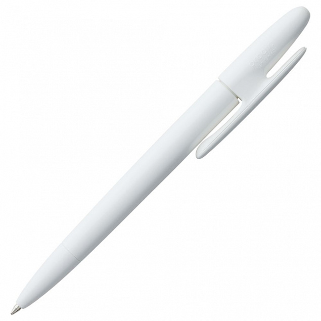 Ручка шариковая Prodir DS5 TPP, белая с логотипом в Санкт-Петербурге заказать по выгодной цене в кибермаркете AvroraStore