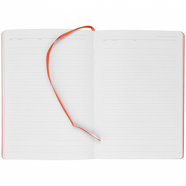 Ежедневник New Latte, недатированный, оранжевый с логотипом в Санкт-Петербурге заказать по выгодной цене в кибермаркете AvroraStore