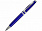 Ручка шариковая Невада, синий металлик с логотипом в Санкт-Петербурге заказать по выгодной цене в кибермаркете AvroraStore
