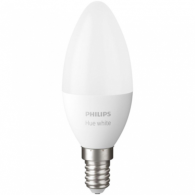 Умная лампа Philips с цоколем Е14 с логотипом в Санкт-Петербурге заказать по выгодной цене в кибермаркете AvroraStore