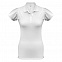 Рубашка поло женская Heavymill белая с логотипом в Санкт-Петербурге заказать по выгодной цене в кибермаркете AvroraStore