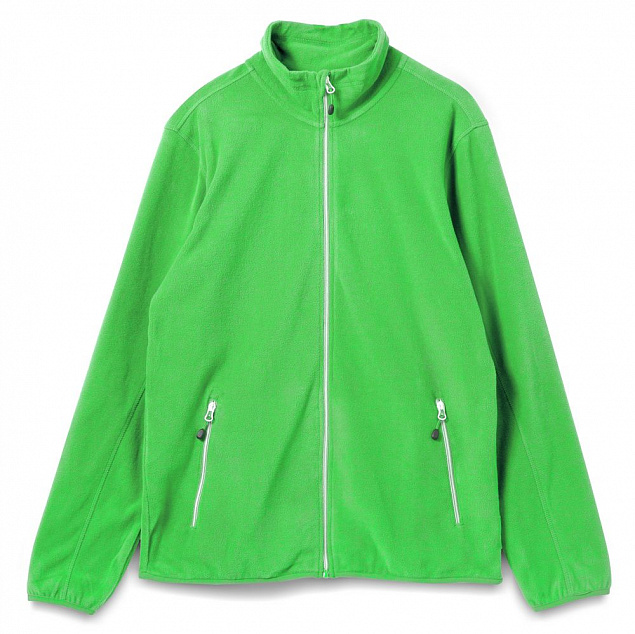 Куртка флисовая мужская TWOHAND зеленое яблоко с логотипом в Санкт-Петербурге заказать по выгодной цене в кибермаркете AvroraStore