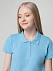 Рубашка поло женская Virma Lady, голубая с логотипом в Санкт-Петербурге заказать по выгодной цене в кибермаркете AvroraStore