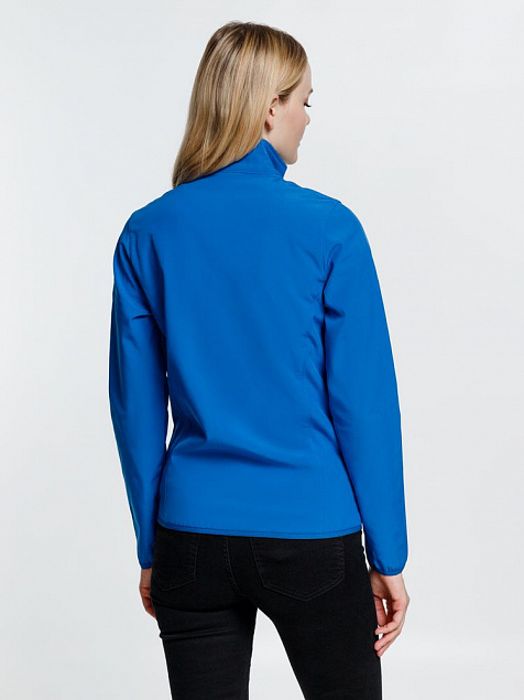 Куртка женская Radian Women, ярко-синяя с логотипом в Санкт-Петербурге заказать по выгодной цене в кибермаркете AvroraStore