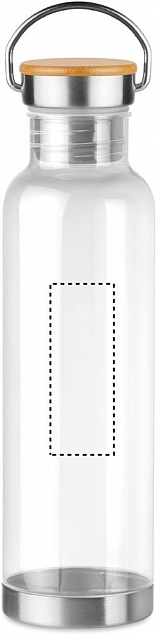 Бутылка 800мл. Бамбуковый топ с логотипом в Санкт-Петербурге заказать по выгодной цене в кибермаркете AvroraStore