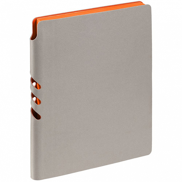 Набор Flexpen, серебристо-оранжевый с логотипом в Санкт-Петербурге заказать по выгодной цене в кибермаркете AvroraStore