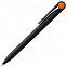 Ручка шариковая Prodir DS1 TMM Dot, черная с оранжевым с логотипом в Санкт-Петербурге заказать по выгодной цене в кибермаркете AvroraStore