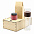 Подарочный набор Ченз, (черный чай, мед с фундуком) с логотипом в Санкт-Петербурге заказать по выгодной цене в кибермаркете AvroraStore