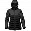 Куртка компактная женская Stavanger, черная с логотипом в Санкт-Петербурге заказать по выгодной цене в кибермаркете AvroraStore