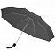 Зонт складной Fiber Alu Light, черный с логотипом в Санкт-Петербурге заказать по выгодной цене в кибермаркете AvroraStore
