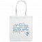 Холщовая сумка Drama & Grammar, молочно-белая с логотипом в Санкт-Петербурге заказать по выгодной цене в кибермаркете AvroraStore