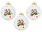Набор новогодних шаров, 3 шт с логотипом в Санкт-Петербурге заказать по выгодной цене в кибермаркете AvroraStore