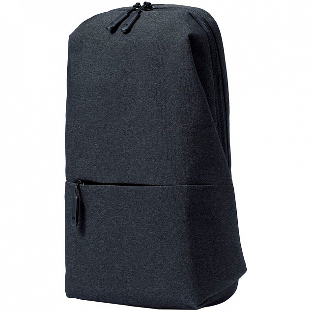 Рюкзак на одно плечо Mi City Sling Bag, темно-серый с логотипом в Санкт-Петербурге заказать по выгодной цене в кибермаркете AvroraStore