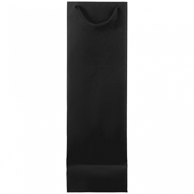 Пакет под бутылку Vindemia, черный с логотипом в Санкт-Петербурге заказать по выгодной цене в кибермаркете AvroraStore