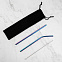 Набор многоразовых трубочек гальванических Оnlycofer Х black (спектр) с логотипом в Санкт-Петербурге заказать по выгодной цене в кибермаркете AvroraStore