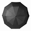 Зонт складной Levante, черный с логотипом в Санкт-Петербурге заказать по выгодной цене в кибермаркете AvroraStore