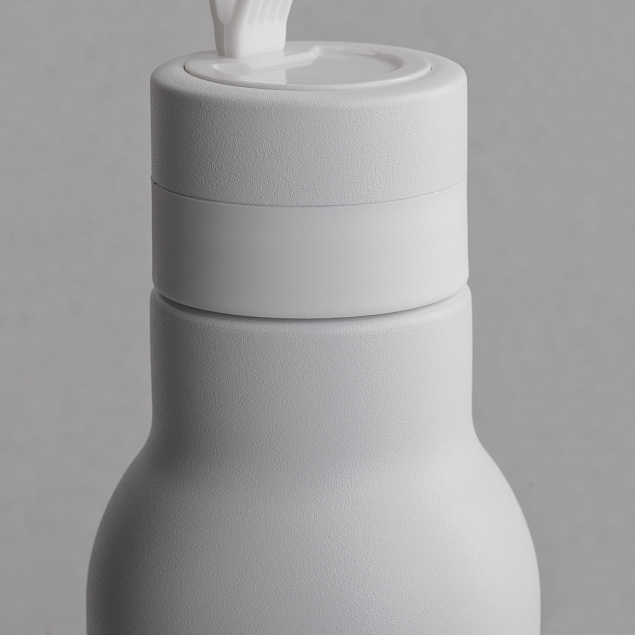 Бутылка для воды "Фитнес" 700 мл, покрытие пудра с логотипом в Санкт-Петербурге заказать по выгодной цене в кибермаркете AvroraStore