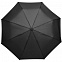 Зонт складной Fillit, черный с логотипом в Санкт-Петербурге заказать по выгодной цене в кибермаркете AvroraStore