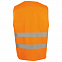 Жилет светоотражающий SECURE PRO, оранжевый неон с логотипом в Санкт-Петербурге заказать по выгодной цене в кибермаркете AvroraStore