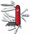Офицерский нож CyberTool L, прозрачный красный с логотипом в Санкт-Петербурге заказать по выгодной цене в кибермаркете AvroraStore