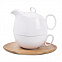Набор  "Мила": чайник и чайная пара в подарочной упаковке с логотипом в Санкт-Петербурге заказать по выгодной цене в кибермаркете AvroraStore