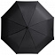Зонт складной Floyd с кольцом, черный с логотипом в Санкт-Петербурге заказать по выгодной цене в кибермаркете AvroraStore