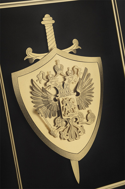 Картина "Щит и меч" с логотипом в Санкт-Петербурге заказать по выгодной цене в кибермаркете AvroraStore