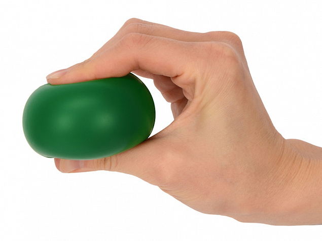 Мячик-антистресс Малевич, зеленый с логотипом в Санкт-Петербурге заказать по выгодной цене в кибермаркете AvroraStore