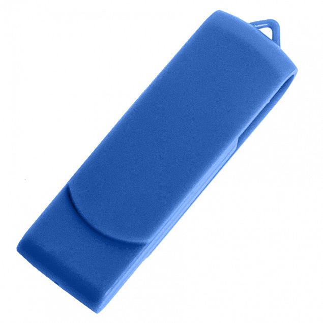 USB flash-карта SWING (8Гб), синий, 6,0х1,8х1,1 см, пластик с логотипом в Санкт-Петербурге заказать по выгодной цене в кибермаркете AvroraStore